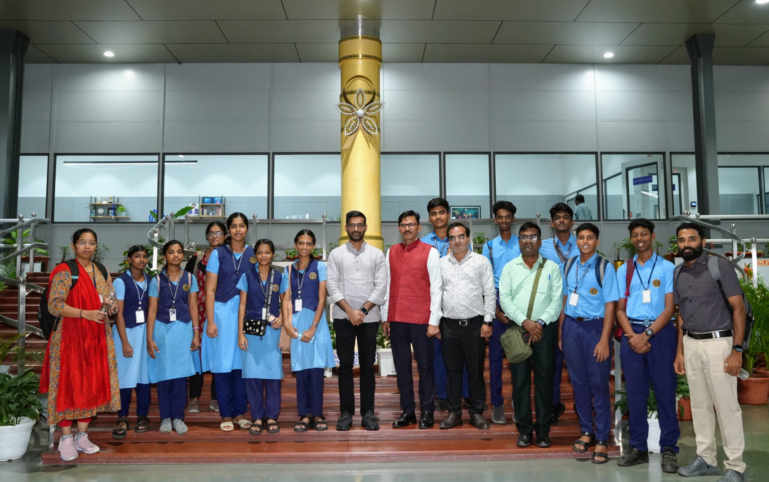 STUDENT CULTURAL EXCHANGE (BVB Poochatty, Thrissur, Kerala at BVB GIPCL Academy)